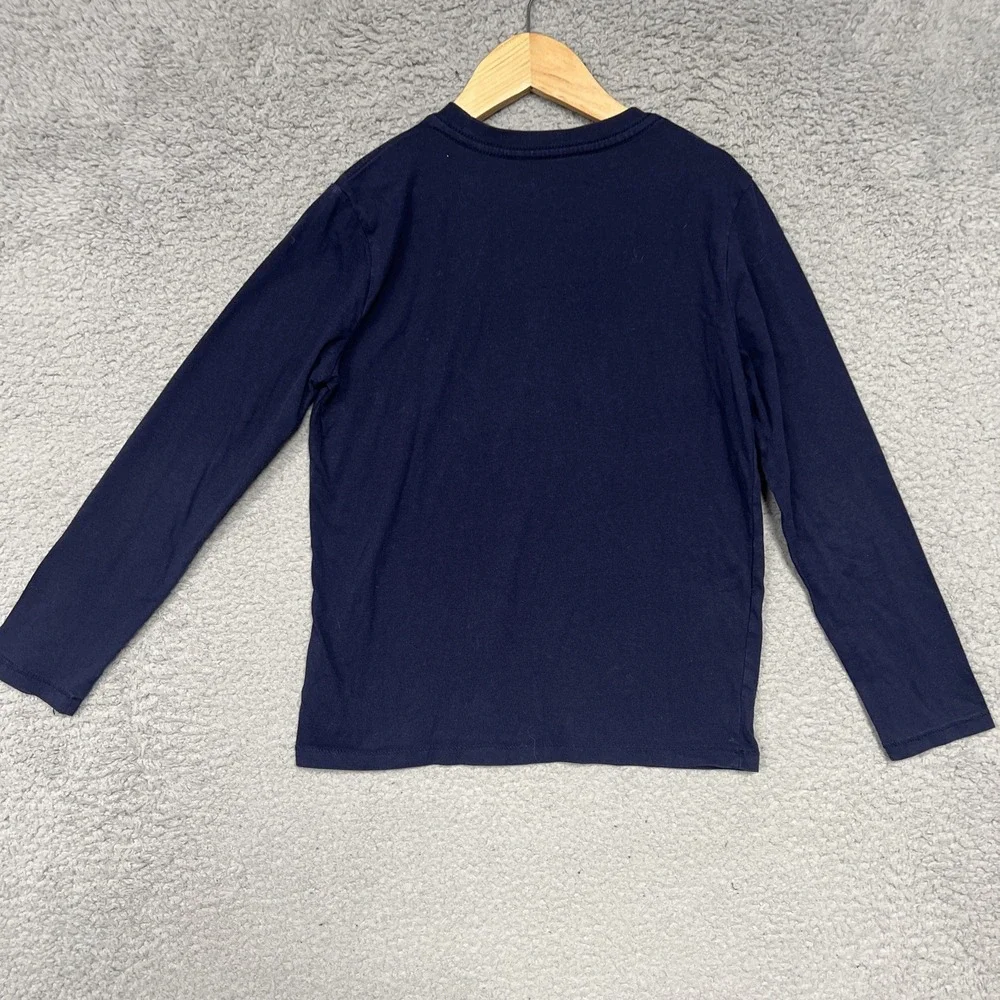 Gap Kids Nintendo Mario Kart Shirt Youth Size M‎ Blue Long Sleeve Pullover